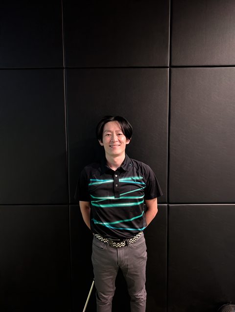 SwingAidのレッスンを担当する村上 康夫プロ